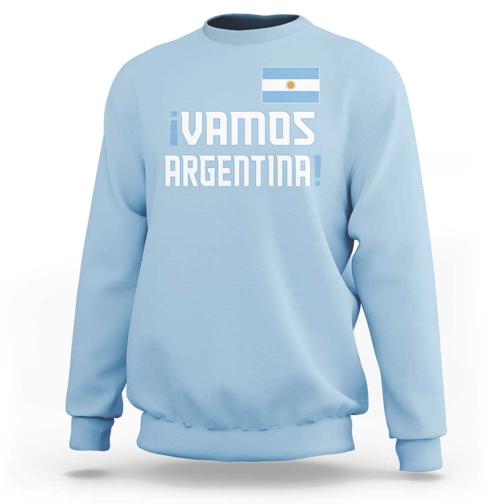 Vamos Argentina Sweatshirt Sol De May Argentinian Flag National Pride