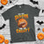 Funny Halloween Football T Shirt Tis The Season To Be Creepy Pumpkin American Football Bat - Wonder Print Shop