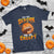 Funny Halloween Football T Shirt Tis The Season To Be Creepy Pumpkin American Football Bat - Wonder Print Shop