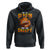 Funny Halloween Football Hoodie Tis The Season To Be Creepy Pumpkin American Football Bat - Wonder Print Shop