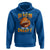 Funny Halloween Football Hoodie Tis The Season To Be Creepy Pumpkin American Football Bat - Wonder Print Shop