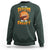 Funny Halloween Football Sweatshirt Tis The Season To Be Creepy Pumpkin American Football Bat - Wonder Print Shop