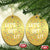 Funny Christmas Christmas Ornament Let's Get Lit Led Lights Xmas - Wonder Print Shop