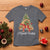 Hyv joulua T Shirt Finland Christmas Yulegoat Xmas Tree Himmeli - Wonder Print Shop