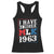 I Have A Dream Martin Luther King Racerback Tank Top MLK Day 1963