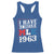 I Have A Dream Martin Luther King Racerback Tank Top MLK Day 1963