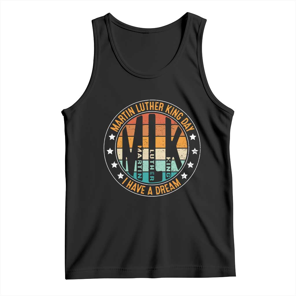 Martin Luther King I Have A Dream Tank Top Retro MLK Day