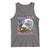 Funny Eagle Bald And Majestic Tank Top Vintage Eagle Thunder Storm