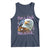 Funny Eagle Bald And Majestic Tank Top Vintage Eagle Thunder Storm