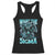 Funny What The Sigma Racerback Tank Top Alpha Wolf Oddly Specific Thunder Meme