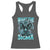 Funny What The Sigma Racerback Tank Top Alpha Wolf Oddly Specific Thunder Meme