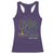 Personalized 100TH Day Of School Football Racerback Tank Top Custom Text I Tackled 100 Days Of School