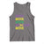 Funny Mardi Gras Drinking Tank Top Retro Beads Beer Carnival Party