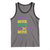 Funny Mardi Gras Drinking Tank Top Retro Beads Beer Carnival Party