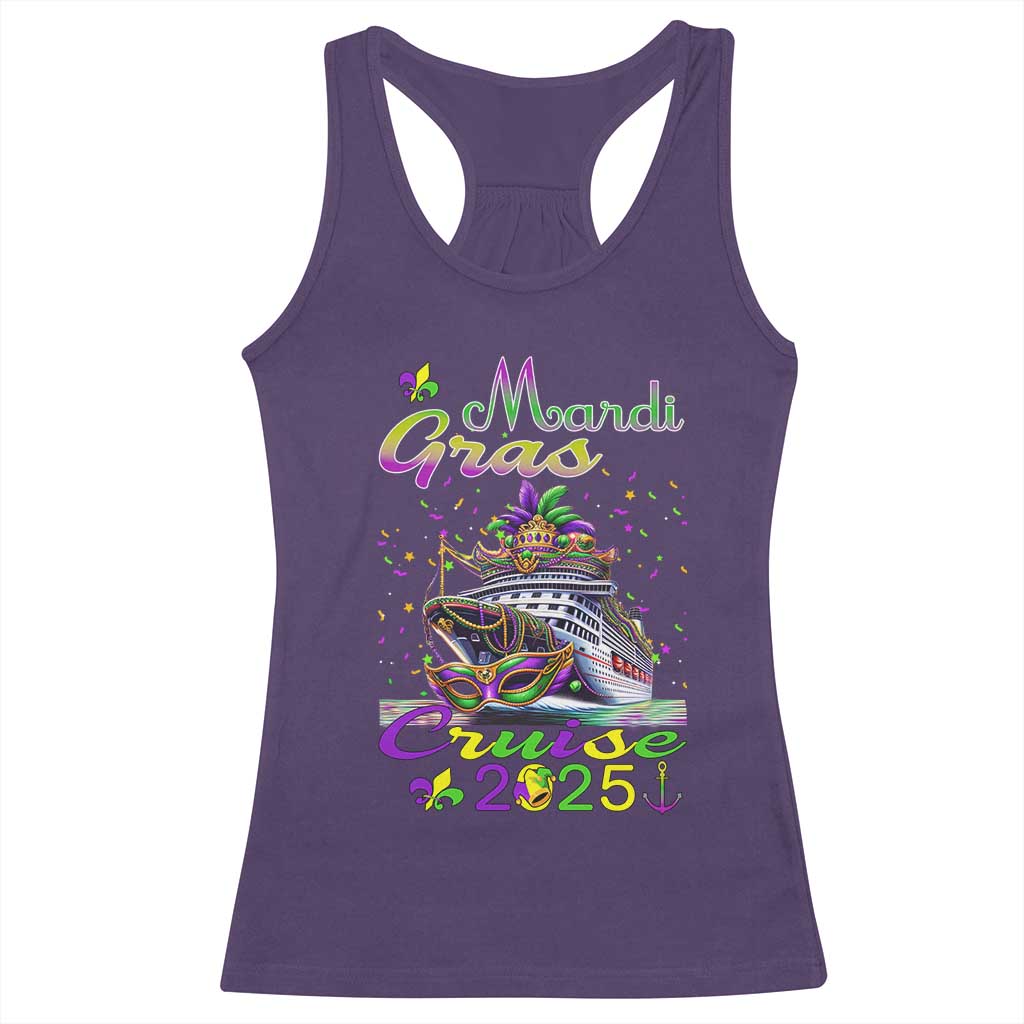 Funny Mardi Gras Cruise 2025 Racerback Tank Top Trip New Orleans Family Matching