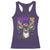 Funny Mardi Gras Mississippi Deer Racerback Tank Top Throw Me Something Mister Beads