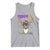 Funny Mardi Gras Mississippi Deer Tank Top Throw Me Something Mister Beads