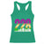 Funny Mardi Gras In Biloxi Mississippi Racerback Tank Top 228 Skyline Area Code