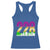 Funny Mardi Gras In Biloxi Mississippi Racerback Tank Top 228 Skyline Area Code