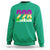 Funny Mardi Gras In Biloxi Mississippi Sweatshirt 228 Skyline Area Code