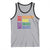 Not My President Not My Voice Not My Values Not My Beliefs Tank Top Vintage Rainbow Text