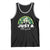 Funny St Patrick's Day Nurse Tank Top Just A Little Pinch Rainbow Shamrock