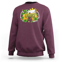 Funny St Patrick's Day Irish Beer Drinking Craic Sweatshirt
