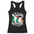 Funny Half Gaelic Half Garlic Racerback Tank Top Irish Italian St. Patrick's Day