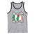 Funny Half Gaelic Half Garlic Tank Top Irish Italian St. Patrick's Day