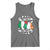 Funny Half Gaelic Half Garlic Tank Top Irish Italian St. Patrick's Day