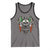 Funny Irish Warrior Tank Top Vintage Skull Celtic Cross Ireland Flag