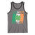 Funny St Patrick's Day Luckiest Rizzler Tank Top Vintage Ireland Flag Shamrock