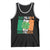 Funny St Patrick's Day Skibidi Shamrock Tank Top Vintage Ireland Flag Shamrock