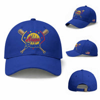 Arepa Power Venezuela Baseball Lover Baseball Cap Venezuelan Pride