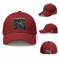 I Will Be In My Office Funny Wizard Fantasy Magic Meme Baseball Cap