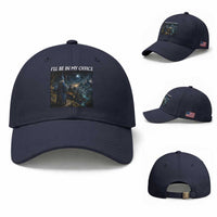 I Will Be In My Office Funny Wizard Fantasy Magic Meme Baseball Cap