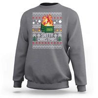 Funny Xmas Lil Dumpster Fire Sweatshirt Shitty Christmas Festive Holiday - Wonder Print Shop