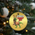 Funny Xmas Rex Dinosaur Christmas Ornament Reindeer Saurus Rex Xmas Dinosaur - Wonder Print Shop