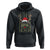 Funny Christmas Reindeer Hunting Camo Flag Hoodie