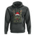 Funny Christmas Reindeer Hunting Camo Flag Hoodie