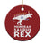 Funny Hanukkah Christmas Ornament Menorah Saurus Rex Dinosaur David Star - Wonder Print Shop