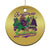 Xmas Cajun Louisiana Saint Symbol Alligator Pelican Xmas Tree Christmas Ornament - Wonder Print Shop