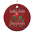 Merry Cajun Louisiana Xmas Santa Saint Symbol Crawfish Christmas Ornament - Wonder Print Shop