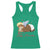 Funny Valentine's Day Cupid Cat Racerback Tank Top Happy Meowentines