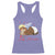 Funny Valentine's Day Cupid Cat Racerback Tank Top Happy Meowentines