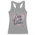 Love Like Jesus Racerback Tank Top Christian Religious God Valentine's Day Pink Heart