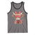 Funny Western Highland Cow Farm Valentine Tank Top