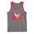 Funny Howdy Valentine Tank Top Valentine's Day Western Cowboy Cupid