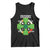 Irishki Half Irish Half Polish Tank Top Celtic Cross St Patricks