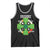 Irishki Half Irish Half Polish Tank Top Celtic Cross St Patricks